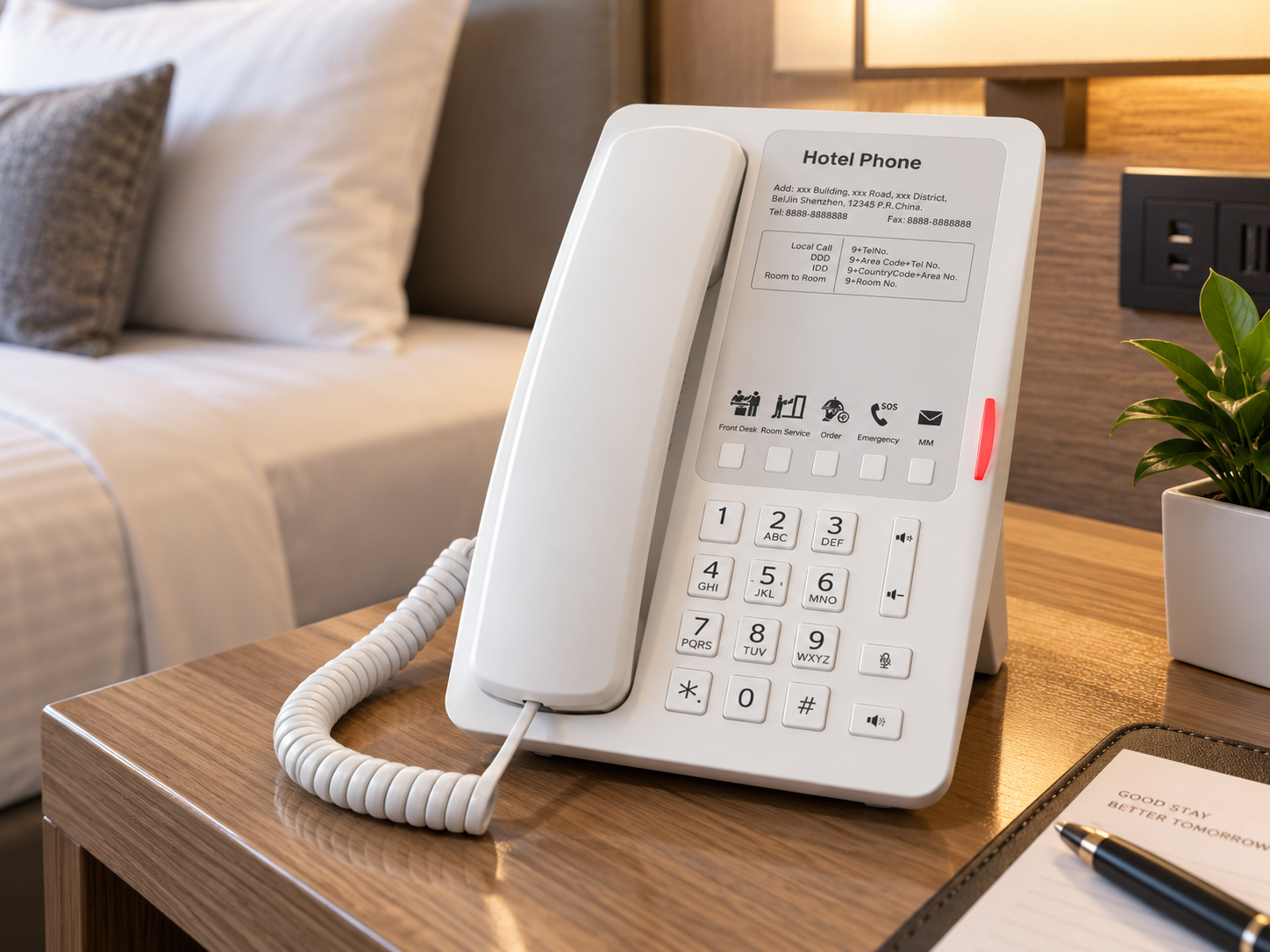 Teléfono Hotelero Fanvil H4W
