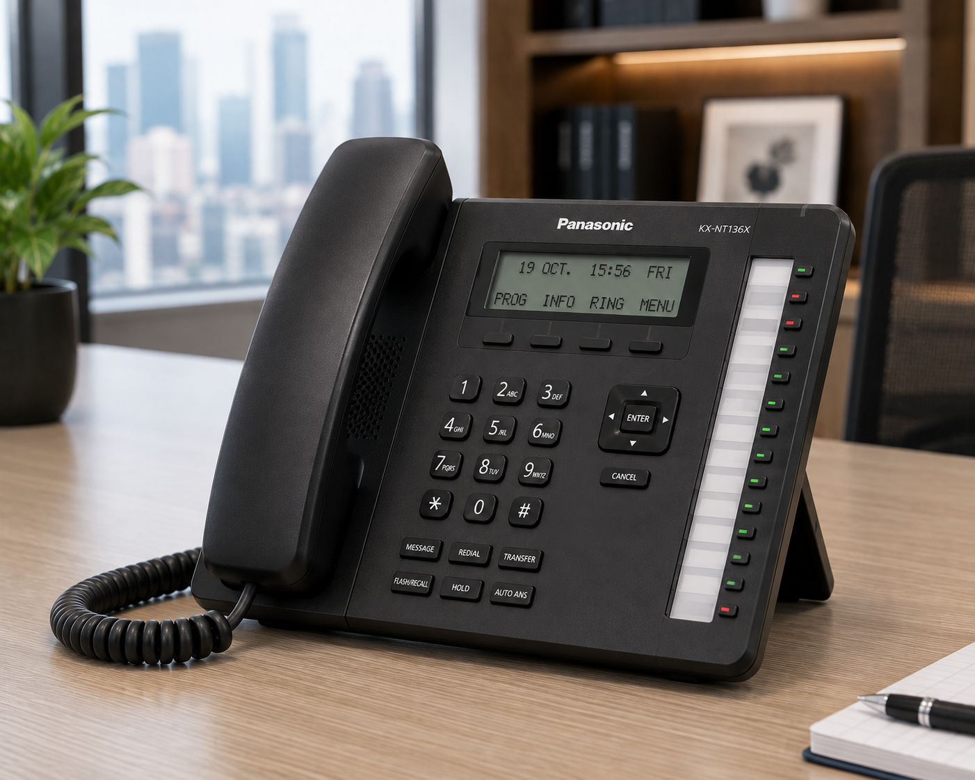 Teléfono IP Panasonic KX-NT136X