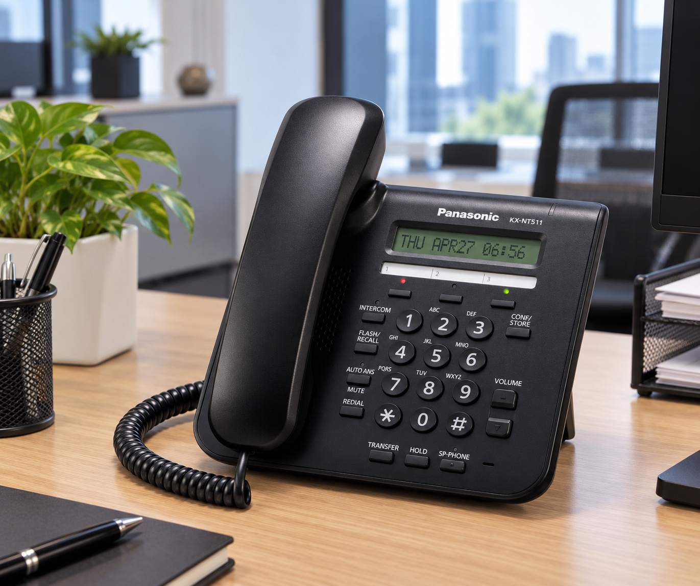 Teléfono IP Panasonic KX-NT511PXB