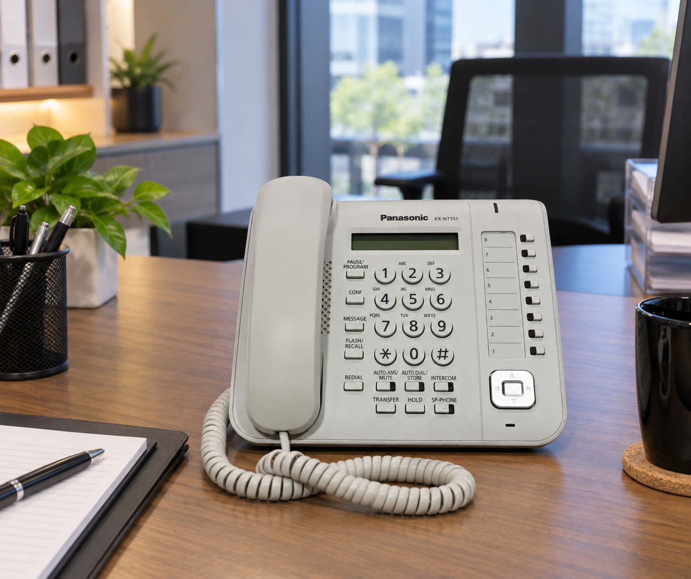 Teléfono IP Panasonic KX-NT551X