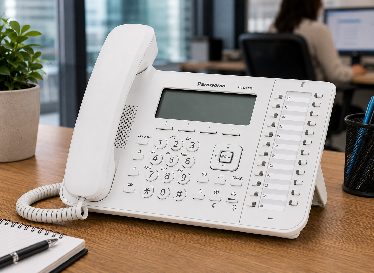 Teléfono SIP Panasonic KX-UT136X
