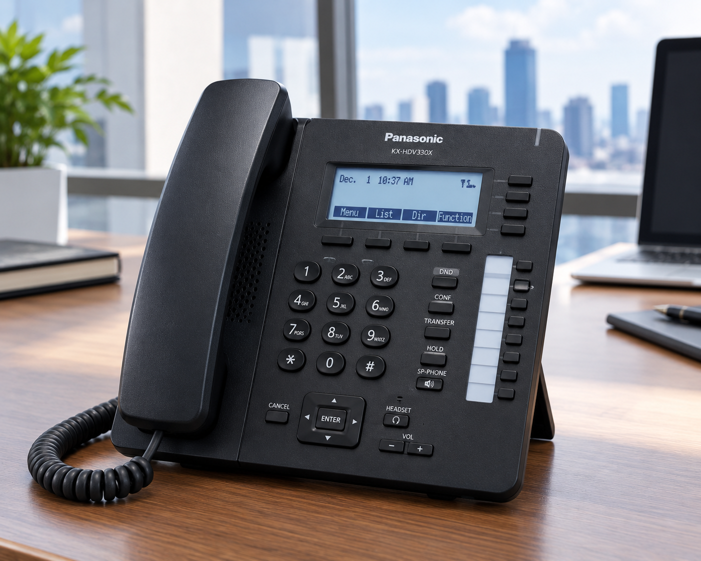 Teléfono SIP Panasonic KX-HDV330X