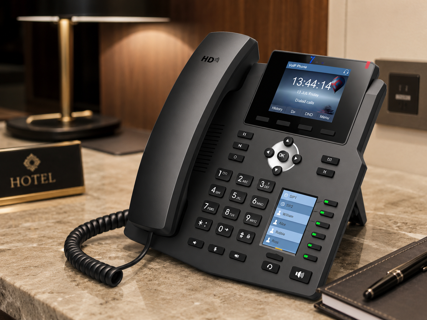 Teléfono SIP Zdarcom P-24G